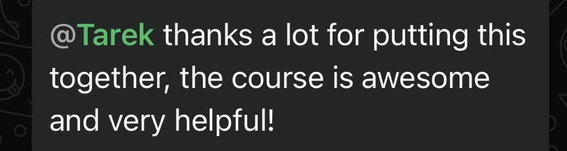 Member feedback 10